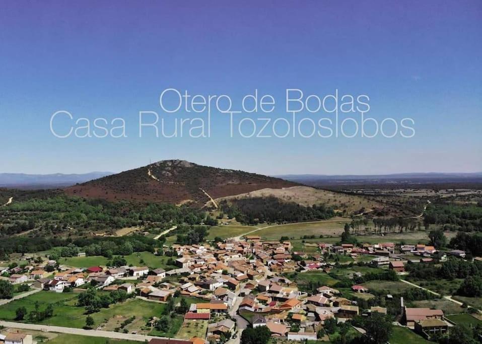 Casa Rural Tozolosolobos Otero de Bodos Buitenkant foto